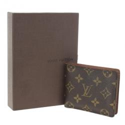 Pre Owned Louis Vuitton Monogram Billfold Wallet 