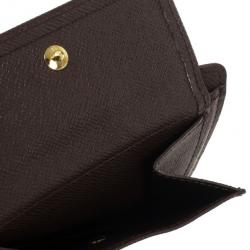 Pre Owned Louis Vuitton Damier Ebene Florin Wallet