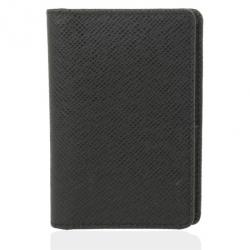 مملوكة مسبقًا Louis Vuitton Taiga Black Pocket Organizer