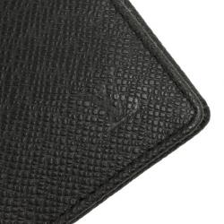 مملوكة مسبقًا Louis Vuitton Taiga Black Pocket Organizer