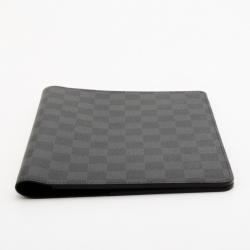 Pre Owned Louis Vuitton Damier Graphite Agenda Cover 