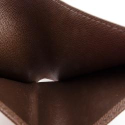 Pre Owned Louis Vuitton Damier Ebene Billfold 6 CC Slots