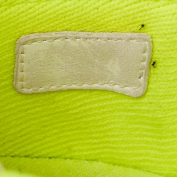 مملوكة مسبقًا Louis Vuitton Neon Yellow Knit Fabric V.N.R Sneakers Size 45