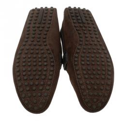 Louis Vuitton Tri Color Suede Hockenheim Loafers Size 39.5