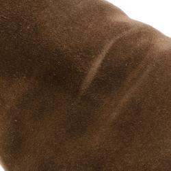 مملوكة مسبقًا Louis Vuitton Brown Suede Wintry Half Boots Size 40