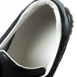 مملوكة مسبقًا حذاء رياضي لوي فيتون منخفض من أعلى ران اواي جلد ونوبوك متعدد الألوان مقاس 41.5