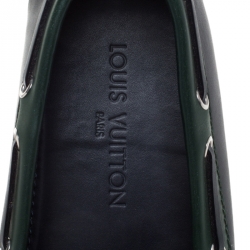 Pre Owned حذاء لوفرز أريزونا جلد ثلاثي اللون مقاس 43.5