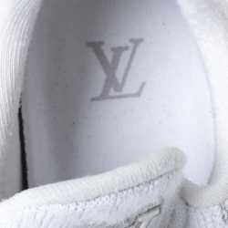 Louis Vuitton White Knit V.N.R Sneakers Size 43