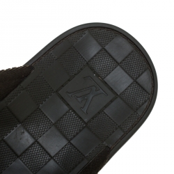 مملوكة مسبقًا صندل لوي فيتون كي فليب فلوب مطاط دامييه أخضر مقاس 41