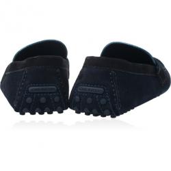 مملوكة مسبقًا Louis Vuitton Tri Color Suede Hockenheim Loafers Size 44