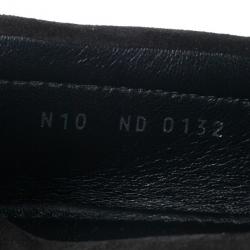 مملوكة مسبقًا Louis Vuitton Tri Color Suede Hockenheim Loafers Size 44