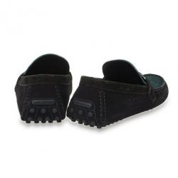 مملوكة مسبقًا Louis Vuitton Two Tone Suede Hockenheim Loafers Size 43
