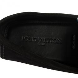 مملوكة مسبقًا Louis Vuitton Two Tone Suede Hockenheim Loafers Size 43