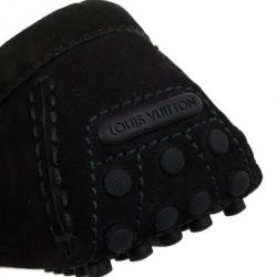 مملوكة مسبقًا Louis Vuitton Two Tone Suede Hockenheim Loafers Size 43