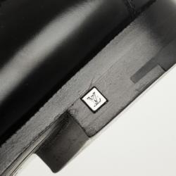 مملوكة مسبقًا Louis Vuitton Black Leather Major Loafers Size 41