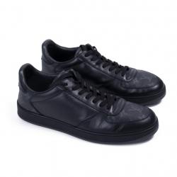 Louis Vuitton Monogram Eclipe Canvas and Leather Match-Up Sneakers Size 44