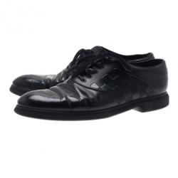 مملوكة مسبقًا حذاء لوي فيتون داميير إنفيني ريشليو جلد أسود مقاس 42