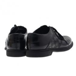 مملوكة مسبقًا حذاء لوي فيتون داميير إنفيني ريشليو جلد أسود مقاس 42