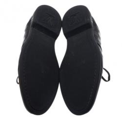 مملوكة مسبقًا حذاء لوي فيتون داميير إنفيني ريشليو جلد أسود مقاس 42