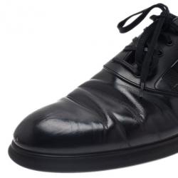 مملوكة مسبقًا حذاء لوي فيتون داميير إنفيني ريشليو جلد أسود مقاس 42