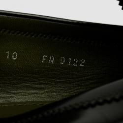 Pre Owned Louis Vuitton Dark Brown Leather Major Loafers Size 44