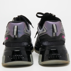 Louis Vuitton Multicolor Leather and Canvas RunAway Pulse Sneakers Size 42.5 