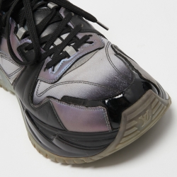 Louis Vuitton Multicolor Leather and Canvas RunAway Pulse Sneakers Size 42.5 