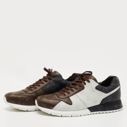 Pre Owned Louis Vuitton Multicolor Monogram Canvas Runaway Sneakers Size 45