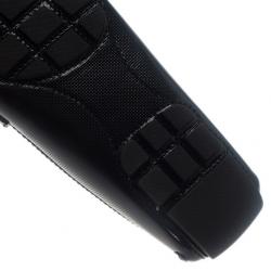 مملوكة مسبقًا حذاء لوي فيتون جلد لامع مونت كارلو بدون كعب مقاس 42.5