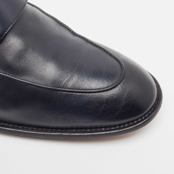 Pre Owned حذاء لوفرز لوي فيتون سانت جيرمين جلد أسود مقاس 40.5