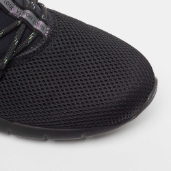 Louis Vuitton Black Fabric And Mesh Fastlane Sneakers Size 41.5  