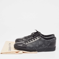 مملوكة مسبقًا Louis Vuitton Monogram Eclipse Canvas and Leather Match Up Sneakers Size 42