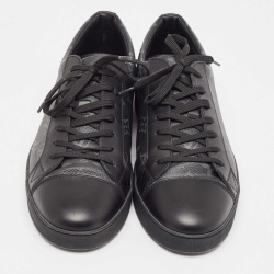مملوكة مسبقًا Louis Vuitton Monogram Eclipse Canvas and Leather Match Up Sneakers Size 42