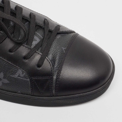 مملوكة مسبقًا Louis Vuitton Monogram Eclipse Canvas and Leather Match Up Sneakers Size 42