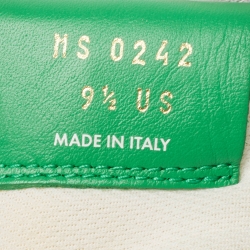 Pre Owned حذاء رياضي لوي فيتون x نايك إيرفورس 1 جلد وكانفاس أبيض/أحمر مقاس 43