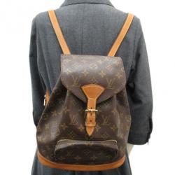 Pre Owned Louis Vuitton Monogram Montsouris MM Backpack