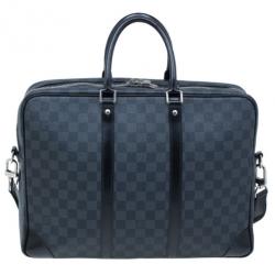 Pre Owned Louis Vuitton Damier Graphite Porte-Documents Voyage Briefcase GM