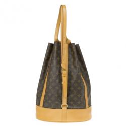 Pre Owned Louis Vuitton Monogram Canvas Randonnee GM