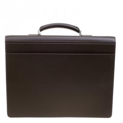 مملوكة مسبقًا Louis Vuitton Grizzli Taiga Leather Robusto 1 Compartment Briefcase