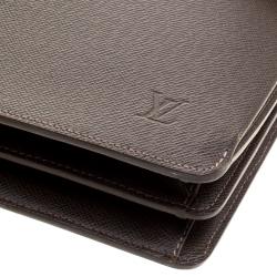 مملوكة مسبقًا Louis Vuitton Grizzli Taiga Leather Robusto 1 Compartment Briefcase