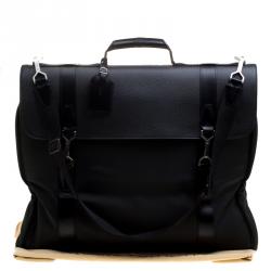 Louis Vuitton Green Taiga Leather and Nylon Garment Bag