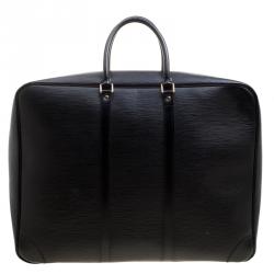 مملوكة مسبقًا حقيبة لاغيدج لوي فيتون جلد أيبي أسود