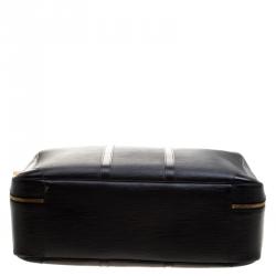 مملوكة مسبقًا حقيبة لاغيدج لوي فيتون جلد أيبي أسود