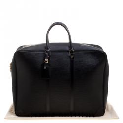 مملوكة مسبقًا حقيبة لاغيدج لوي فيتون جلد أيبي أسود