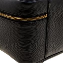 مملوكة مسبقًا حقيبة لاغيدج لوي فيتون جلد أيبي أسود