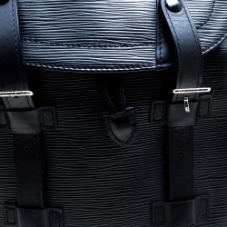 Louis Vuitton Black Epi Leather Christopher PM Backpack