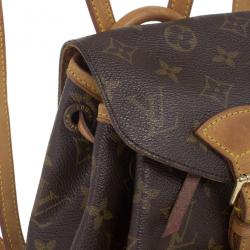 Pre Owned Louis Vuitton Monogram Canvas Mini Montsouris Backpack