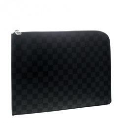 مملوكة مسبقًا Louis Vuitton Damier Graphite Canvas Poche Documents Portfolio Case