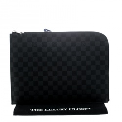 مملوكة مسبقًا Louis Vuitton Damier Graphite Canvas Poche Documents Portfolio Case