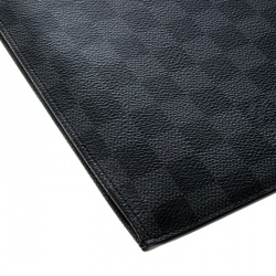 مملوكة مسبقًا Louis Vuitton Damier Graphite Canvas Poche Documents Portfolio Case
